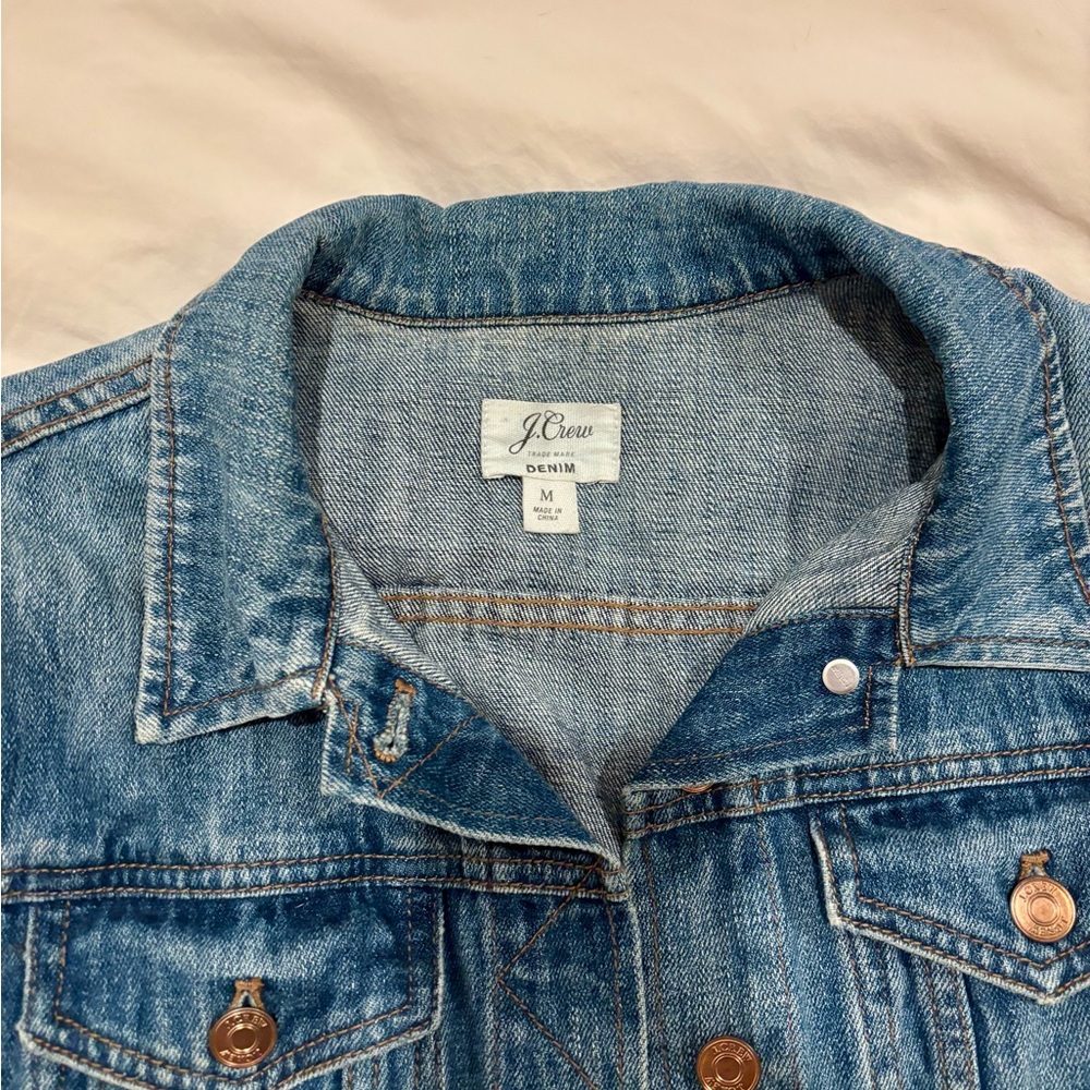 J.Crew Light Blue Denim Jacket